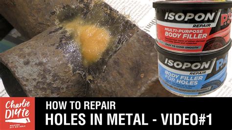 aluminum sheet metal repair|repair holes in galvanized steel.